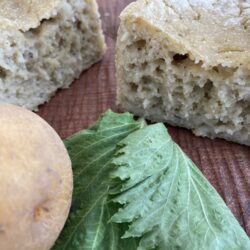 9月パン　玄米１００％（ジャガイモ+青紫蘇入り）