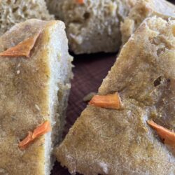 11月パン (カボチャレモングラスフォカッチャ)focaccia