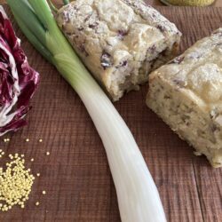 12月パン　玄米１００％（九条ネギ+もちきび+トレビス入り)