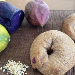 12月パン bagles レモンアーモンドさつまいもベーグル