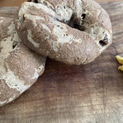 1月パン bagles 金柑+シナモンレーズン入りベーグル